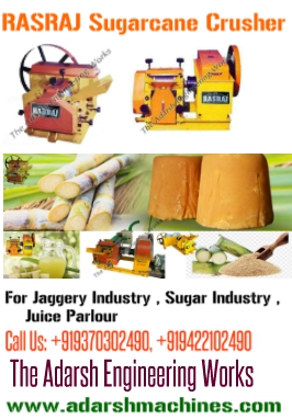 RASRAJ Sugarcane Crusher